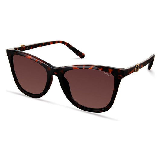 Guess Brown Resin Sunglasses 1728,67434610848,Brown,Guess,New with tags,Sunglasses,Sunglasses for Women - Sunglasses,Women GUGF04215552FAC