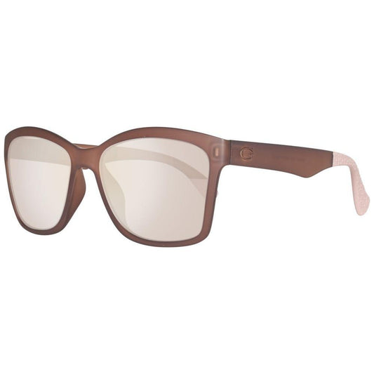 Guess Brown Plastic Sunglasses 1728,67434610848,Brown,Guess,New with tags,Sunglasses,Sunglasses for Women - Sunglasses,Women GUGU74345658CAC