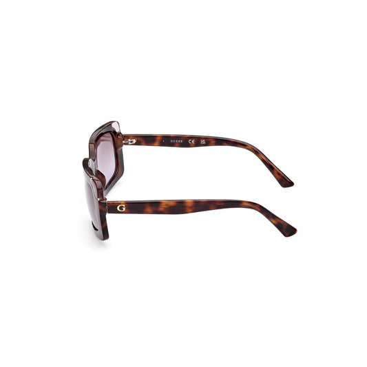Guess Brown Injected Sunglasses 1728,67434610848,Brown,Guess,New with tags,Sunglasses,Sunglasses for Women - Sunglasses,Women GUGU78415952FAC