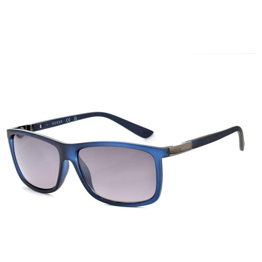 Guess Blue Resin Sunglasses 1728,67434610848,Blue,Guess,Men,New with tags,Sunglasses,Sunglasses for Men - Sunglasses GUGF01915991BAC