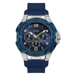 Guess Blue Rubber Watch 1728,67434610848,Blue,Guess,Men,New with tags,Watches,Watches for Men - Watches GUW1254G1AC