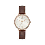 Guess Brown Leather Watch 1728,67434610848,Brown,Guess,New with tags,Watches,Watches for Women - Watches,Women GUW1153L2AC