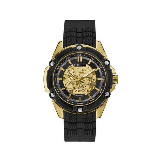 Guess Black Resin Watch 1728,67434610848,Black,Guess,Men,New with tags,Watches,Watches for Men - Watches GUGW0061G2AC