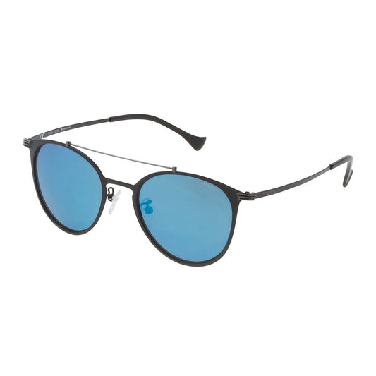 Police Black Metal Sunglasses 1728,67434610848,Black,New with tags,Police,Sunglasses,Unisex,Unisex Sunglasses - Sunglasses POSPL15651599BAC