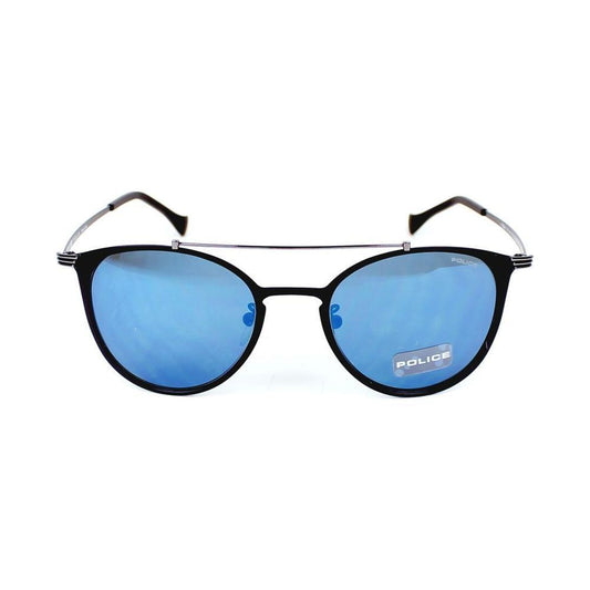 Police Black Metal Sunglasses 1728,67434610848,Black,New with tags,Police,Sunglasses,Unisex,Unisex Sunglasses - Sunglasses POSPL15651599BAC