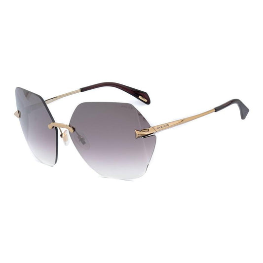 Police Gold Metal Sunglasses 1728,67434610848,Gold,New with tags,Police,Sunglasses,Sunglasses for Women - Sunglasses,Women POSPLA19998FFGAC
