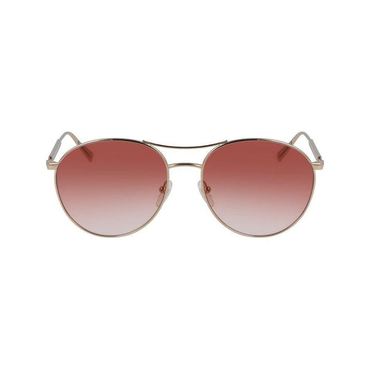Longchamp Rose Gold Metal Sunglasses LOLO133S770AC