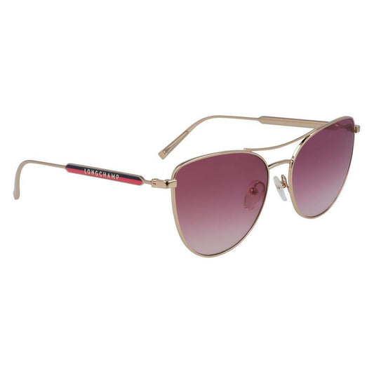 Longchamp Rose Gold Metal Sunglasses LOLO134S770AC