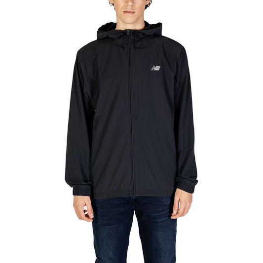 New Balance Black Recycled Polyester Jackets & Coat NE-14883200009-IT48 | L