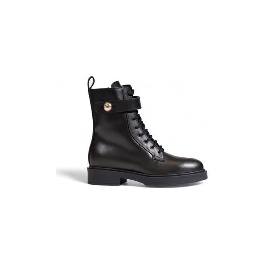 Furla Black Leather Boot 1728,71956299936,Black,Boots - Women - Shoes,EU36/US6,Furla,New with tags,Shoes,Women,Women - Shoes FU-14933200009-EU36/US6