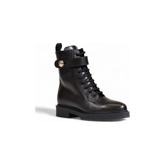 Furla Black Leather Boot 1728,71956299936,Black,Boots - Women - Shoes,EU36/US6,Furla,New with tags,Shoes,Women,Women - Shoes FU-14933200009-EU36/US6