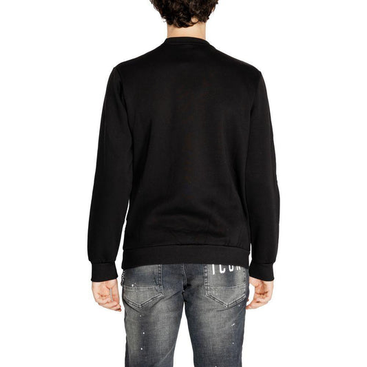 Icon Black Cotton Sweatshirt IC-15263000009-IT42 | XS