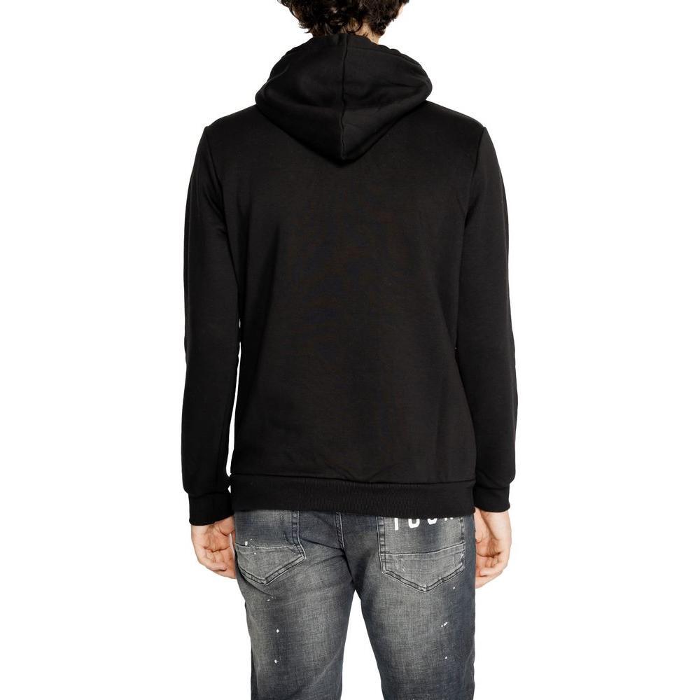 Icon Black Cotton Hoody IC-15262700009-IT44 | S