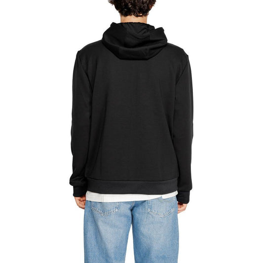 EA7 Emporio Armani Black Polyester Hoody EA-14717600009-IT48 | L