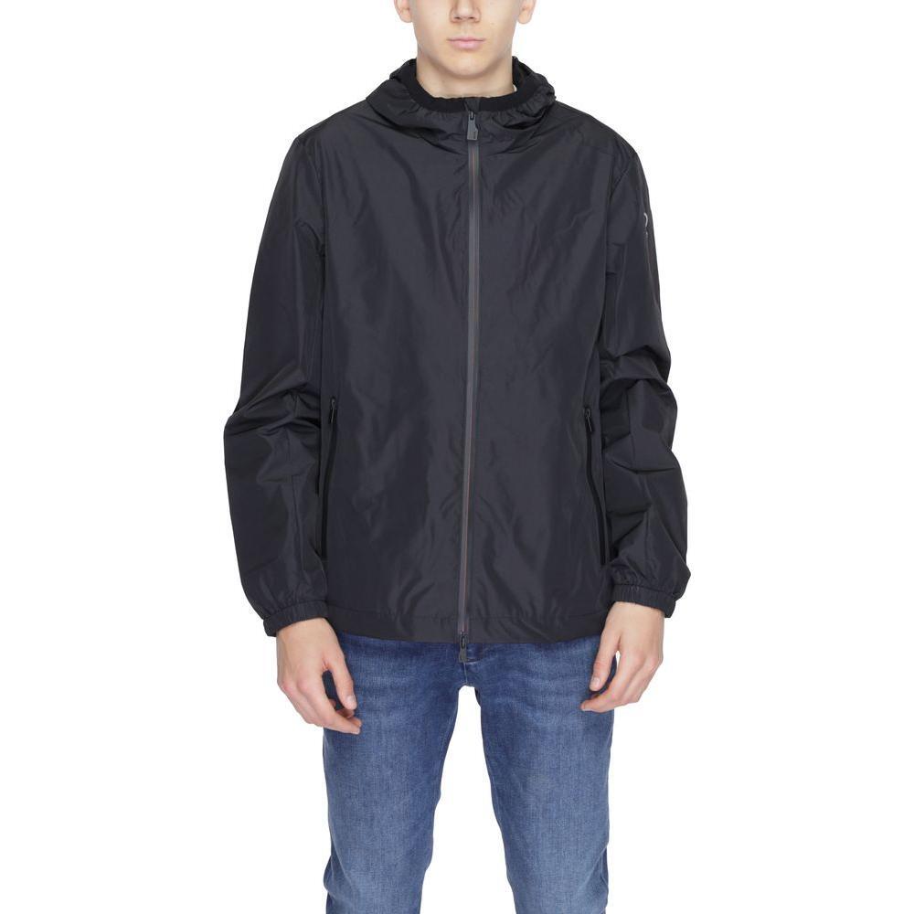Suns Black Polyester Jackets & Coat SU-14179000009-IT46 | M