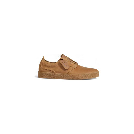 Clarks Beige Suede Leather Oxfords And Derby CL-14722700127-EU41.5/US8.5