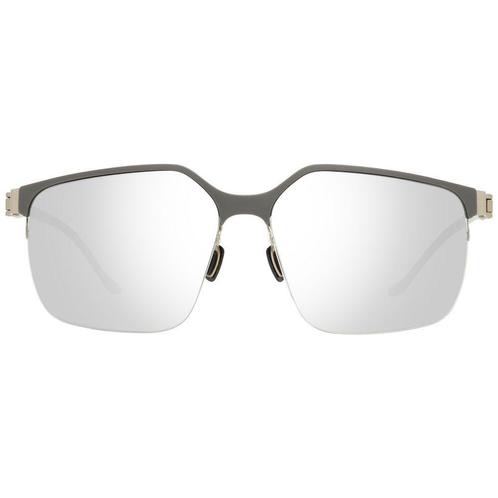Mercedes Benz Gray Metal Sunglasses MBM1037CAC