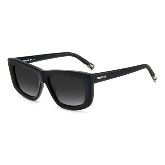 Missoni Black Plastic Sunglasses 1728,67434610848,Black,Missoni,New with tags,Sunglasses,Sunglasses for Women - Sunglasses,Women MIMIS0111S807AC