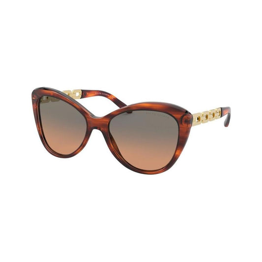 Ralph Lauren Brown Metal Sunglasses RLRL8184500718AC