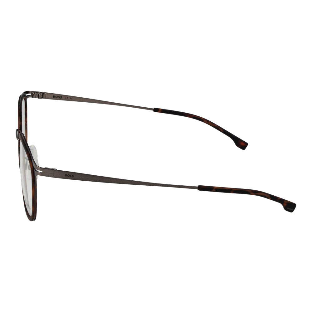 Hugo Boss Brown Stainless Steel Glasses (Frames)