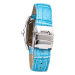 Chronotech Blue Leather Watch CHCT7220L04AC