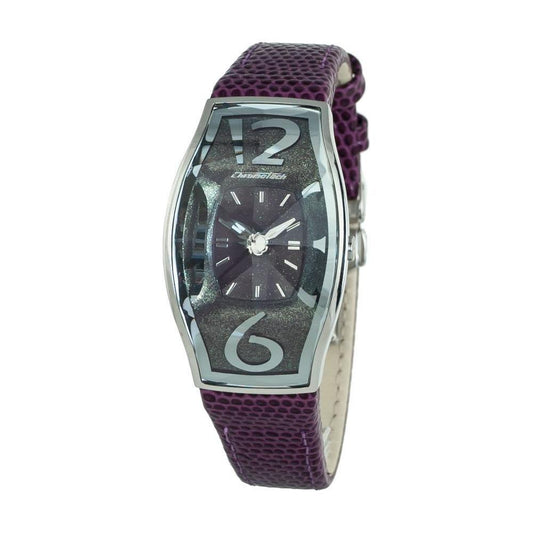 Chronotech Purple Leather Watch 1728,67434610848,Chronotech,New with tags,Purple,Watches,Watches for Women - Watches,Women CHCT7932AL89AC