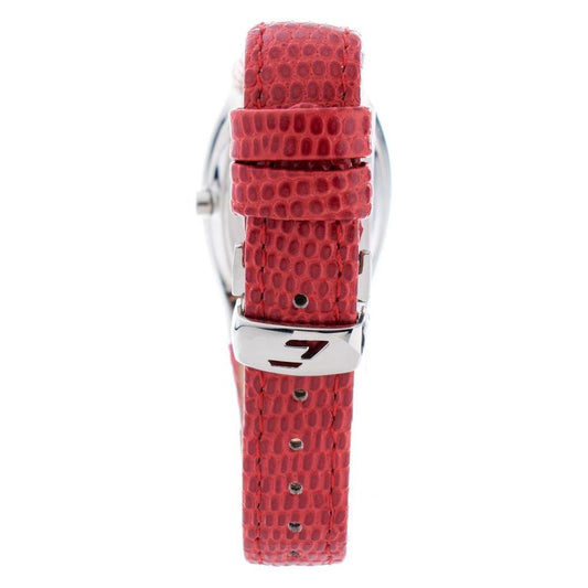 Chronotech Red Leather Watch 1728,67434610848,Chronotech,New with tags,Red,Watches,Watches for Women - Watches,Women CHCT7932L14AC