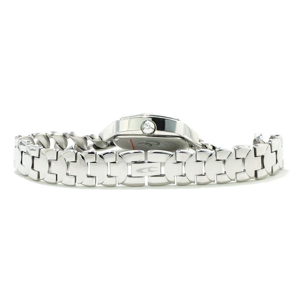 Chronotech Silver Stainless Steel Dress Watch