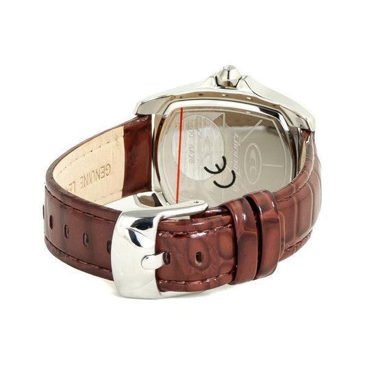 Chronotech Brown Leather Watch 1728,67434610848,Brown,Chronotech,New with tags,Watches,Watches for Women - Watches,Women CHCT7988LS63AC