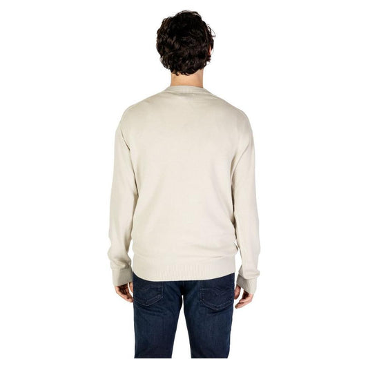 Calvin Klein Jeans Beige Organic Cotton Sweater CA-14581002507-IT52 | XL