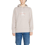 Calvin Klein Jeans Beige Recycled Cotton Hoody CA-14581300127-IT54 | XXL