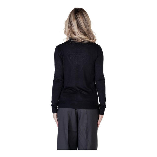 Guess Black Viscose Turtleneck 1728,71956299936,Black,Clothing,Guess,IT38|XS,New with tags,Sweaters - Women - Clothing,Women,Women - Clothing GU-14687900009-IT38|XS