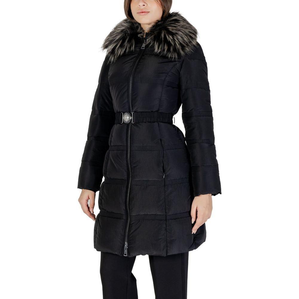 Guess Black Polyester Jackets & Coat 1728,71956299936,Black,Clothing,Guess,IT40|S,Jackets & Coats - Women - Clothing,New with tags,Women,Women - Clothing GU-14698800009-IT40|S