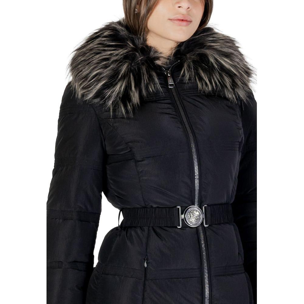 Guess Black Polyester Jackets & Coat 1728,71956299936,Black,Clothing,Guess,IT40|S,Jackets & Coats - Women - Clothing,New with tags,Women,Women - Clothing GU-14698800009-IT40|S