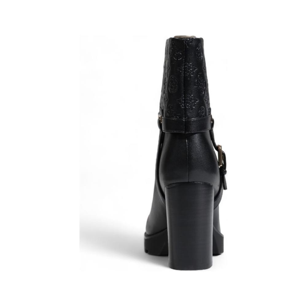 Guess Black Polyethylene Ankle Boots