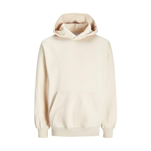 Jack Jones Beige Cotton Hoody JA-14846200127-IT44 | S