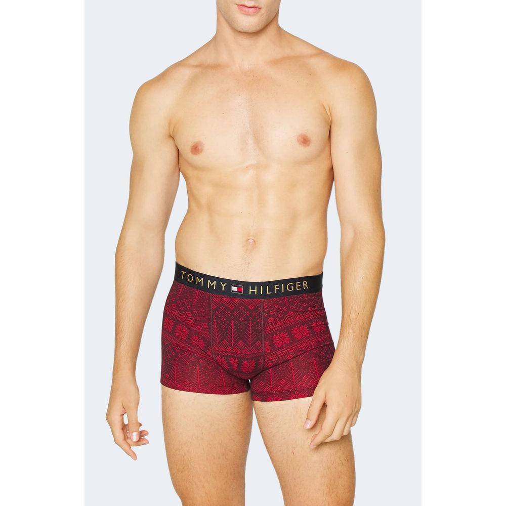 Tommy Hilfiger Bordeaux Cotton Boxer TO-9952100129-IT44 | S