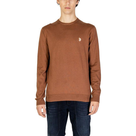 U.S. POLO ASSN. Beige Cotton Sweater US-15717300309-IT46 | M
