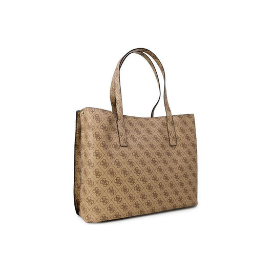 Guess Beige Polyethylene Handbag 1728,71956299936,Bags,Beige,Guess,Handbags - Women - Bags,New with tags,Women,Women - Bags GU-11548600309
