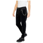 Gianni Lupo Black Cotton Pant GI-14788200009-IT50 | L