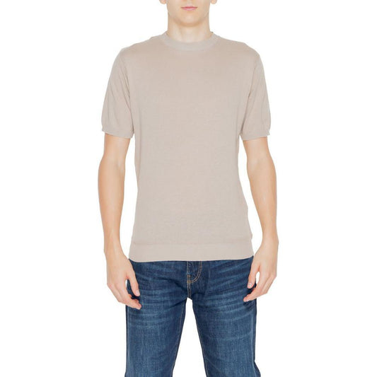 Hamaki-Ho Beige Cotton Sweater HA-14213500127-IT46 | M