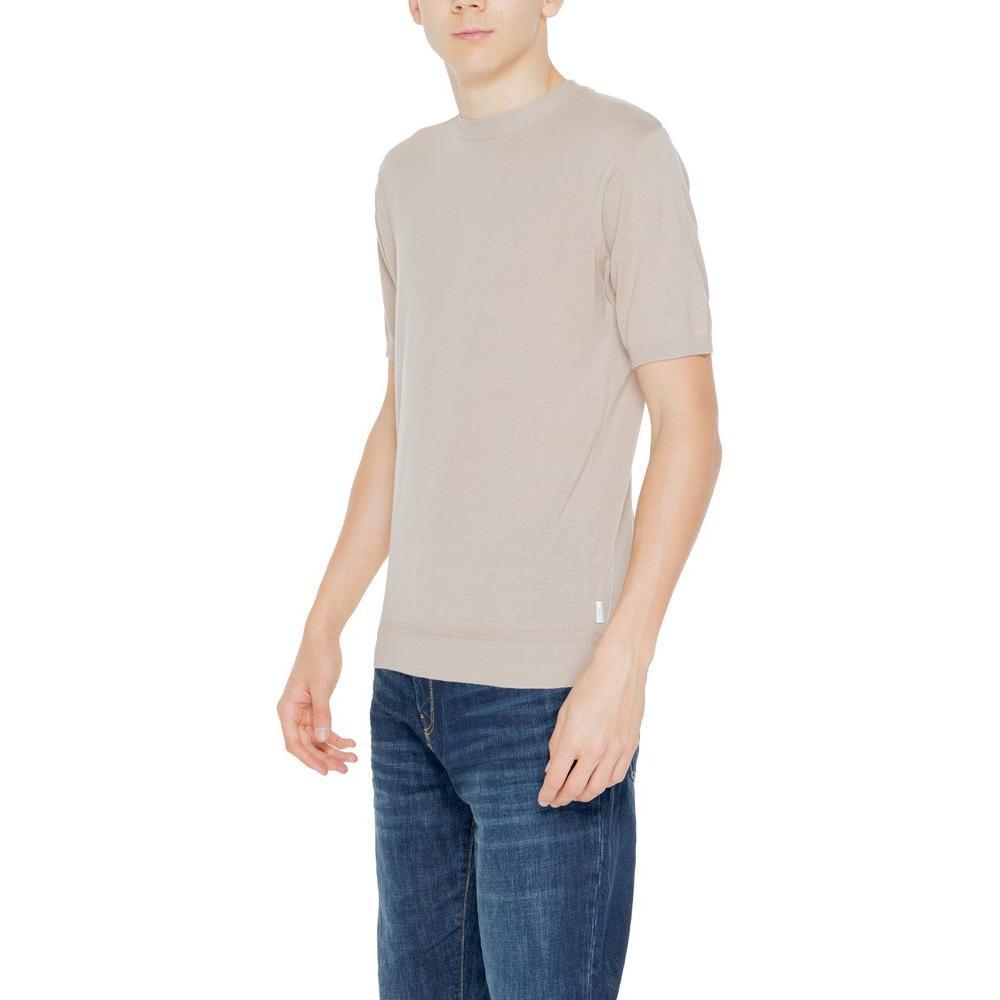 Hamaki-Ho Beige Cotton Sweater HA-14213500127-IT46 | M