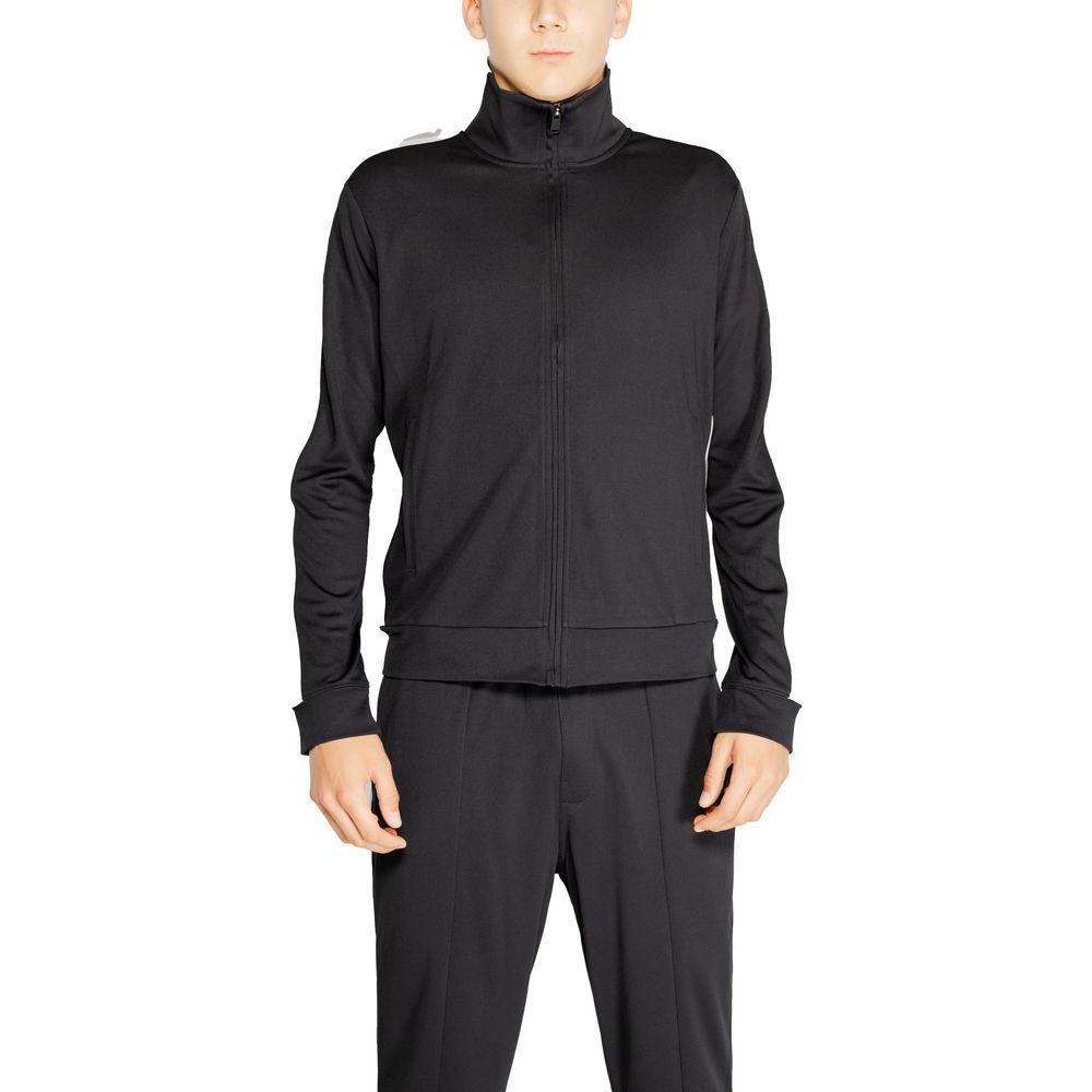 Calvin Klein Sport Black Recycled Polyester Sweatshirt CA-14582700009-IT46 | M