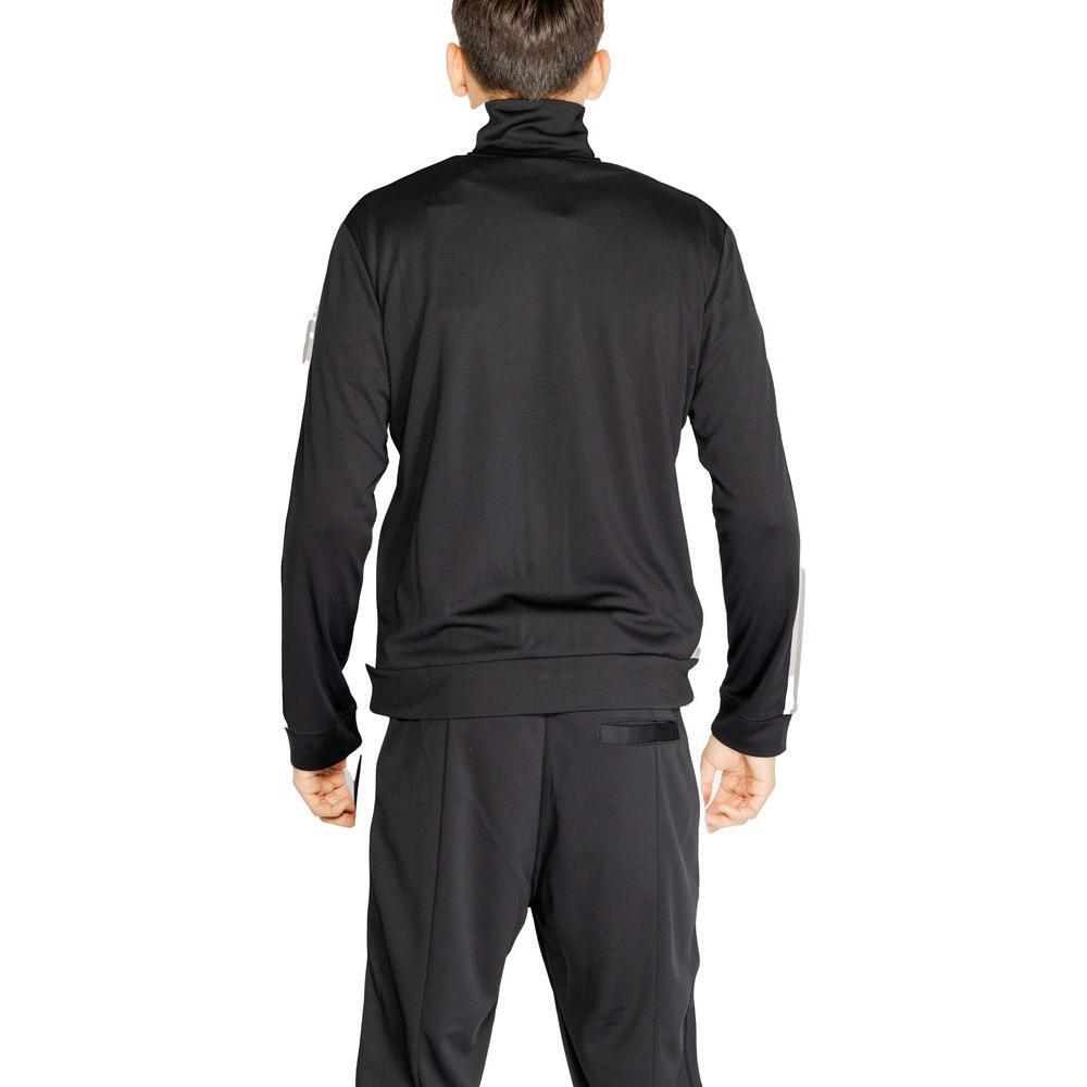 Calvin Klein Sport Black Recycled Polyester Sweatshirt CA-14582700009-IT46 | M