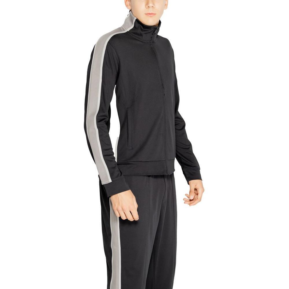 Calvin Klein Sport Black Recycled Polyester Sweatshirt CA-14582700009-IT46 | M