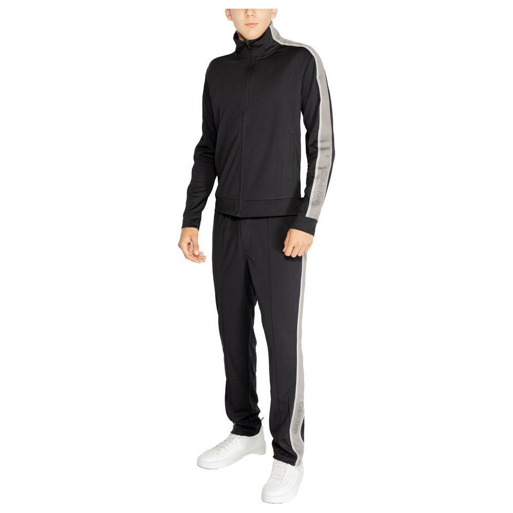 Calvin Klein Sport Black Recycled Polyester Sweatshirt CA-14582700009-IT46 | M