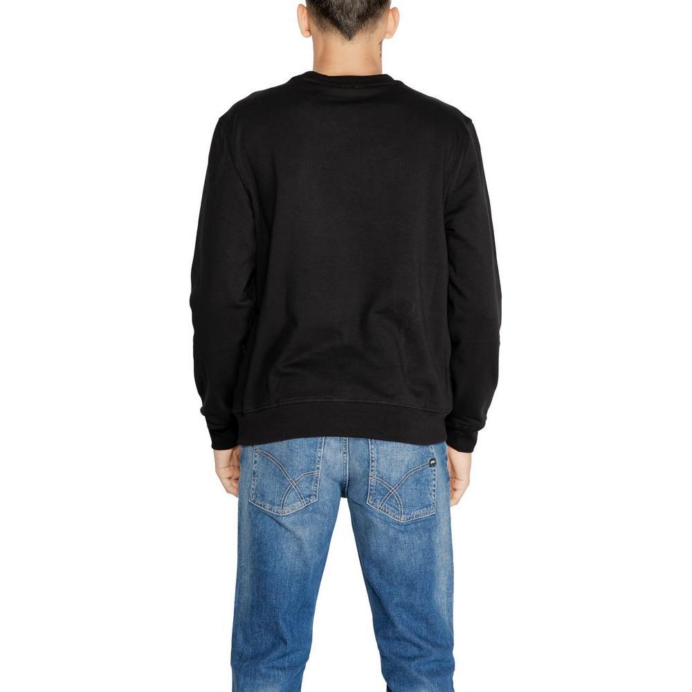 Antony Morato Black Cotton Sweatshirt AN-14635800009-IT46 | M
