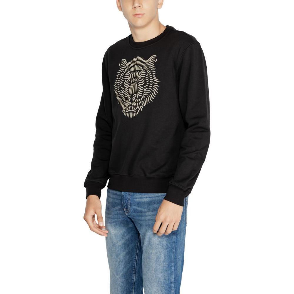 Antony Morato Black Cotton Sweatshirt AN-14635800009-IT46 | M
