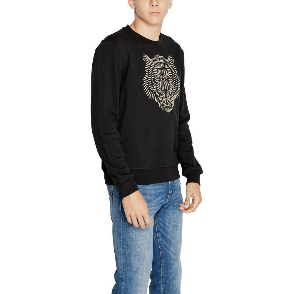 Antony Morato Black Cotton Sweatshirt AN-14635800009-IT46 | M