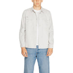 Antony Morato Gray Cotton Shirt AN-14638100137-IT56 | 3XL